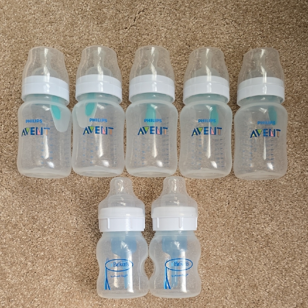 Philips Avent and Dr. Brown's Baby Bottles